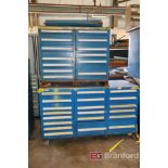 (5) Stanley Vidmar (Connected) Small Parts Cabinets / Tool Boxes