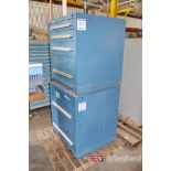 (2) Stanley Vidmar 2 & 4-Drawer Small Parts Cabinets / Tool Boxes