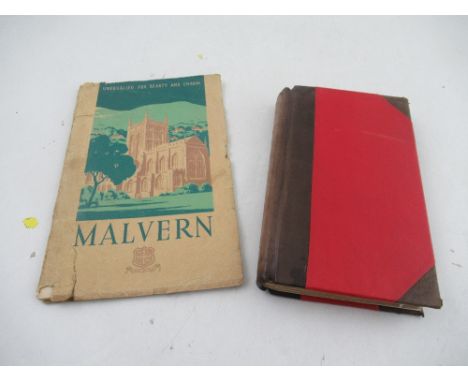 "Guide and Directory to the City &amp; Suburbs of Worcester for 1837" printed by T Stratford, rebound; Guide to Malvern , C19