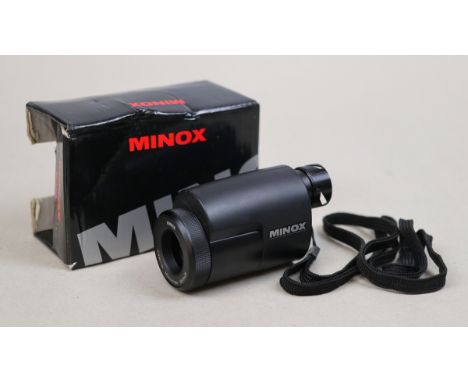 Minox monocular 8 X 25 with carrying case and box 