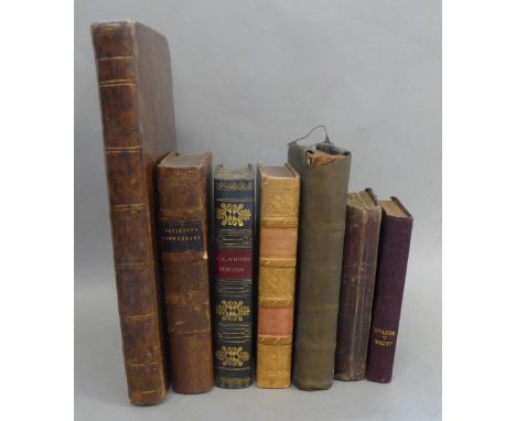 Seven volumes comprising:‘The World Displayed or A Collection of Voyages and Travels’, vol ix (London 1760)‘Methodism Unmaske