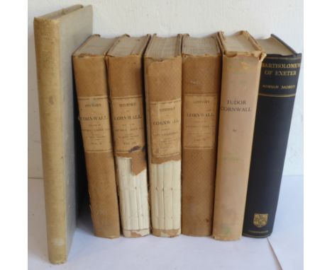 Seven volumes relating to Cornwall and Devon:'Drawings and Paintings by Joan Manning-Sanders' (Faber & Faber 1929) with an in
