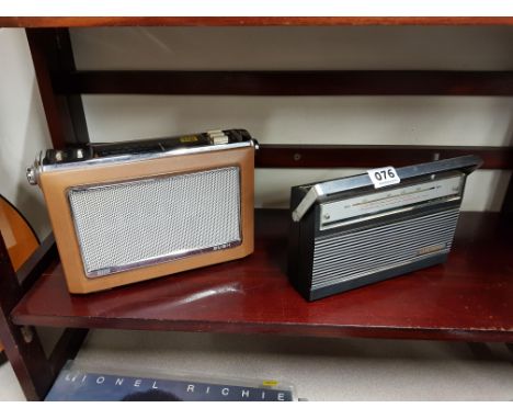 2 VINTAGE RADIOS