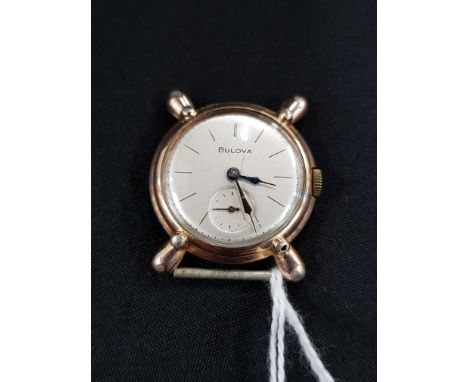 VINTAGE BULOVA GENTS ART DECO WRIST WATCH 