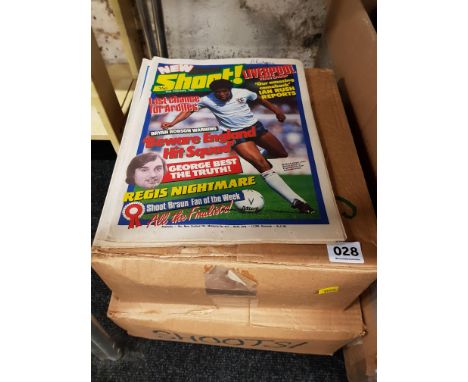 2 BOXES VINTAGE SHOOT MAGAZINES