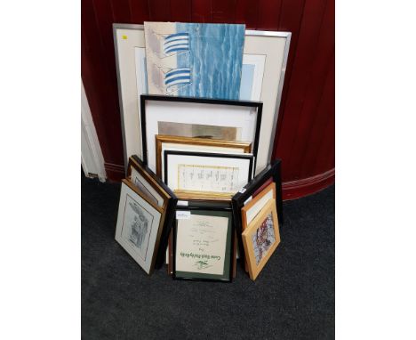 LARGE QUANTITY OF PRINTS AND PICTURES 