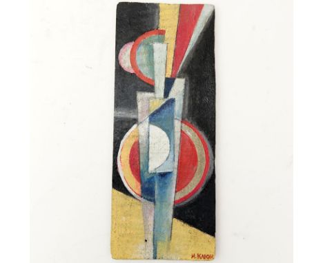 Ivan Kliun, Russian (1873 - 1942/43) Tempera on wood panel "Suprematist Composition" Signed lower right. Good condition. Meas