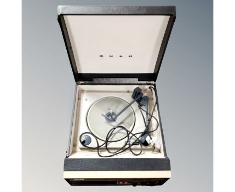A vintage Bush table topped record player 