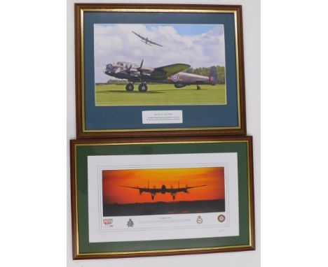 Goodnight Vera. Artist signed limited edition coloured print, 91/949, 27cm x 46cm and another salute to 'Just Jane' (2).