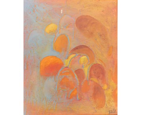 Felix (20thC). Abstract, oil on canvas, signed, 54cm x 45cm.