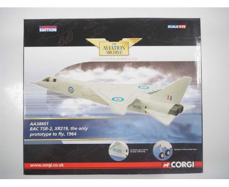 A CORGI Aviation Archive 1:72 scale AA38601 BAC TSR-2 prototype - VG/E in G box