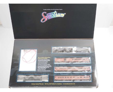A SPECTRUM by BACHMANN HO gauge passenger set, to include a K4 4-6-2 Pacific locomotive and 3 coaches  - VG in F/G box