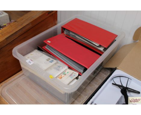 A large quantity of various First Day covers and albums