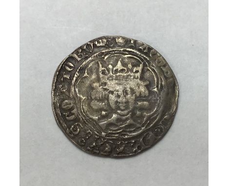 Rare James II of Scotland 1437-60, later Groat mm Crown Edinburgh Mint. (27mm, 3.78g).