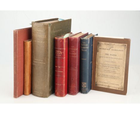Collection of Microscope &amp; Diatom Related Books,Including A Treatise on the Diatomaceae by Dr. Henri Van Heurck, 1896, No