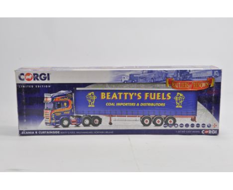 Corgi Diecast Truck Hauliers of Renown No. 13755 Beattys Fuels. M in Box.