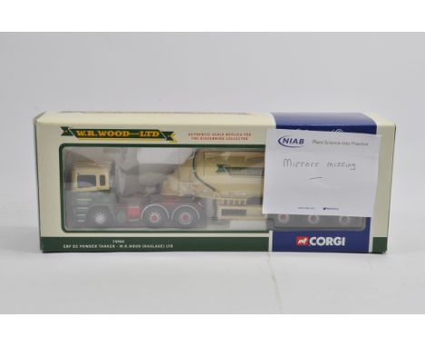 Corgi Diecast Truck No. 74904 W R Wood. E (missing mirrors) in Box.