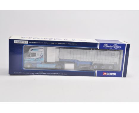 Corgi 1/50 Commercial Diecast Truck Set CC12805. Scania Topline Tipper. Tinnelly. M in Box.