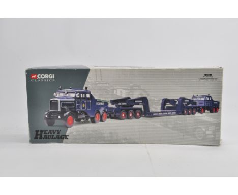 Corgi Classics Heavy Haulage 1/50 17701 Scammell Constructors and Load Set. Pickfords. NM to M in Box.