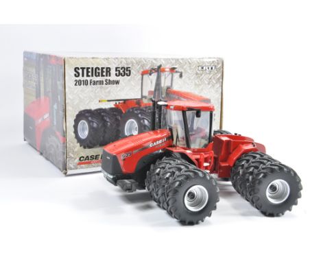 Ertl 1/32 Case IH Steiger 535 Tractor. 2010 Farm Show Edition. NM to M in Box.