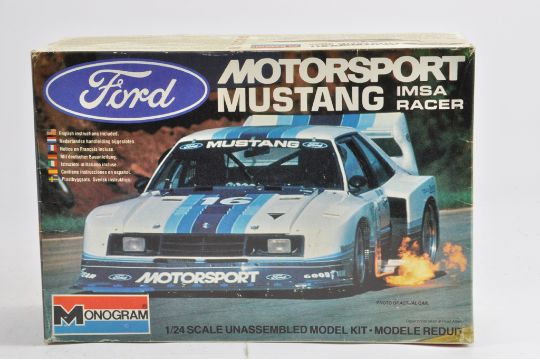 ford mustang plastic model kits