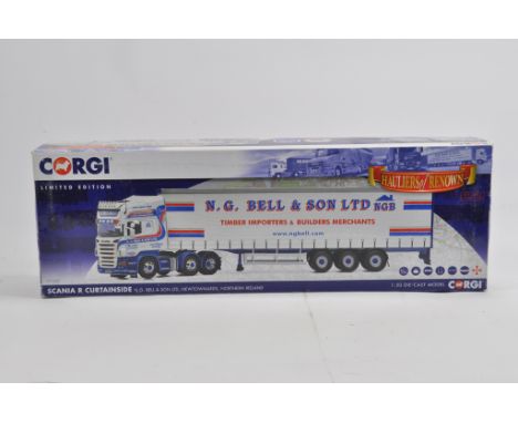 Corgi Diecast Truck Hauliers of Renown No. 13757 Bell and Son. M in Box.
