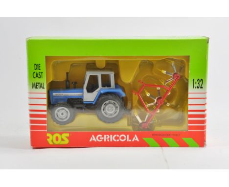 ROS 1/32 Landini Tractor Gift Set. M in Box.