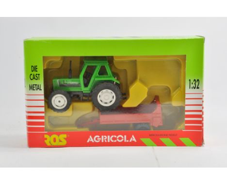 ROS 1/32 Fiat Agriful Tractor Gift Set. M in Box.