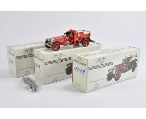 Conrad 1/43 Diecast Group to include No. 1019 American La France Fire Engine. FDNY. NM to M in Boxes. (3)