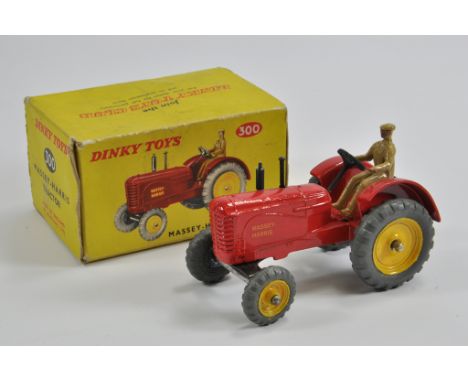 Dinky Toys No. 300 Massey Harris Tractor. Restored Example is NM to M in G Original Box.