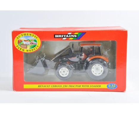 Britains 1/32 Renault Cergos 350 Tractor with Loader. M in Box.
