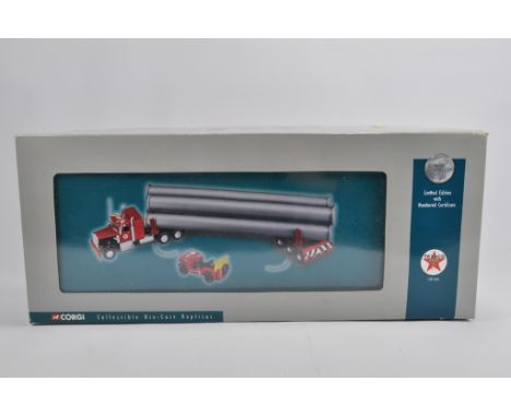 Corgi Classics 1/50 Set No. 55704 Kenworth Artic With Pipe Load Dolly & Mutt. NM to M in Box.