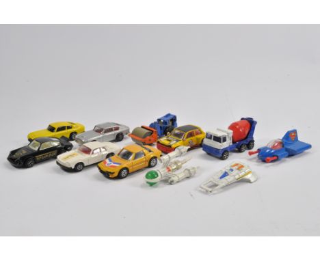 Group of diecast cars from Corgi and others including some TV related issues. G to E. (11)