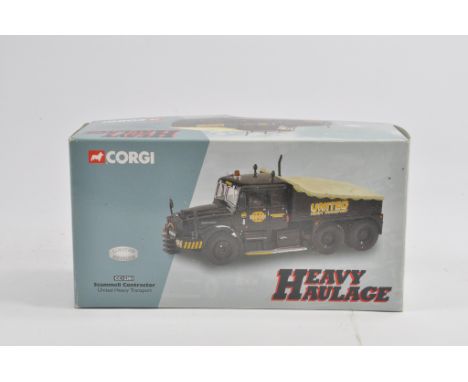 Corgi 1/50 CC12301 Scammell Contractor Truck. United Heavy Transport. E in Box.