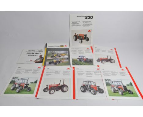 Massey Ferguson Tractor Literature Group. (9)