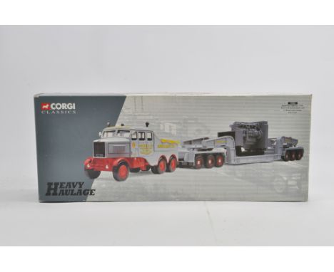 Corgi Classics Heavy Haulage 1/50 17602 Scammell Constructor and Low Loader. Sunters. NM to M in Box.