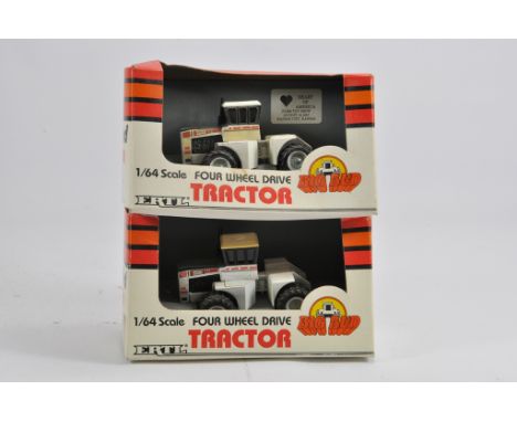 Ertl 1/64 Big Bud Tractor Duo. 400/30 Special Edition plus 450/20. E to NM in Boxes. (2)