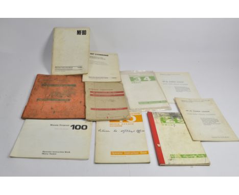 Impressive Massey Ferguson Tractor and Machinery Manual Selection. (10)