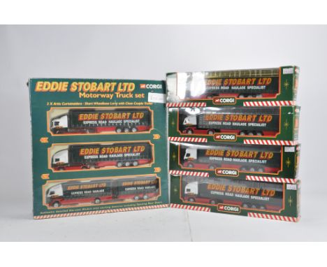 Eddie Stobart Diecast Commercial Group from Corgi. M in Boxes. (5)