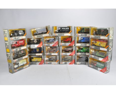 Impressive Collection of Corgi Classics. Study the image for some harder to find issues. Generally E to NM. (23)