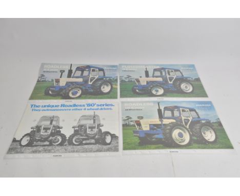 Group of Roadless Tractor Sales Literature. (4)