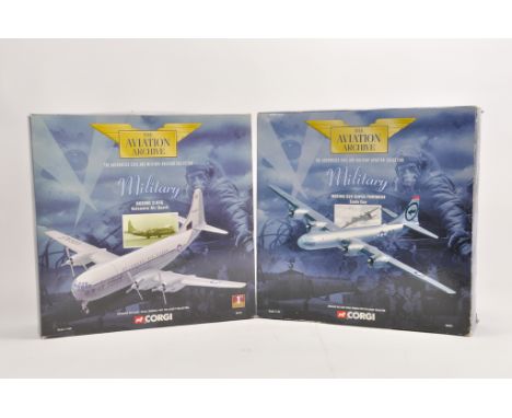 Corgi Aviation Archive 1/144 Boeing C97 plus Boeing B29 Diecast Aircraft. NM to M in Box. (2)