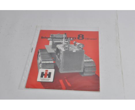 International TD8 Tracked Tractor Brochure. 