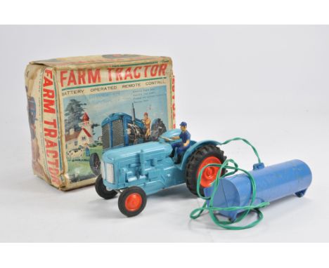 Unusual Plastic Battery Operated Fordson Major Tractor. Untested but displays well so G to E in F box.