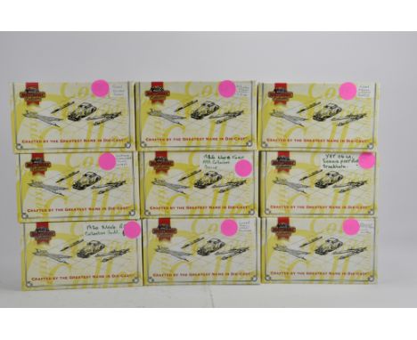 Matchbox Collectibles Series (USA) featuring 9 issues. Boxes Marked with Contents. All M with Boxes. 