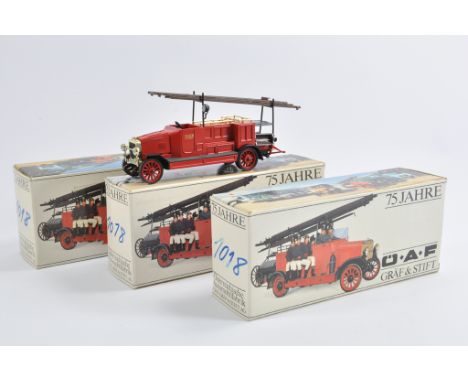 Conrad 1/43 Diecast Group to include No. 1018 DAF Graf and Stift Fire Engine. NM to M in Boxes. (3)