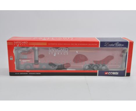 Corgi Commercial Diecast Truck No. 75805 Safeguard Storage. M in Box.