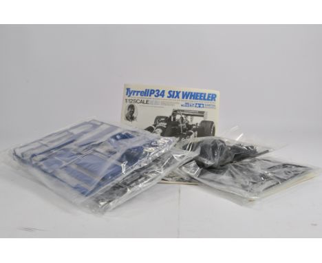 Rare Tamiya 1/12 scale P34 Six Wheeler. F1 Racing Car Kit. Complete. 