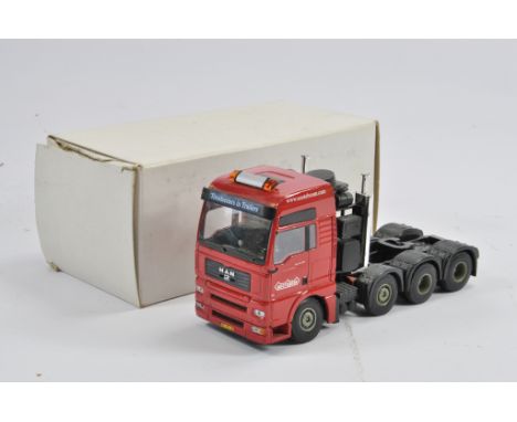 Conrad 1/50 MAN Nooteboom Tractor Unit. Beacon is loose otherwise VG to E.