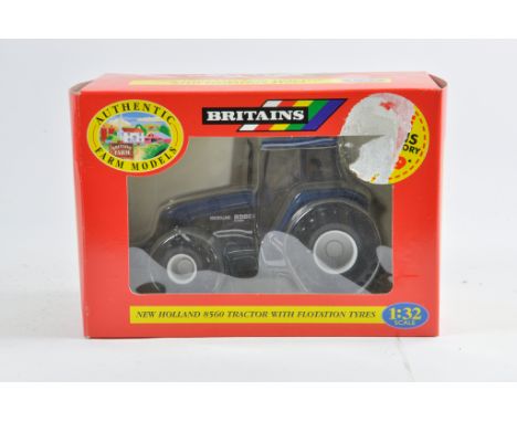 Britains 1/32 New Holland 8560 Tractor with Flotation Tyres. M in Box.